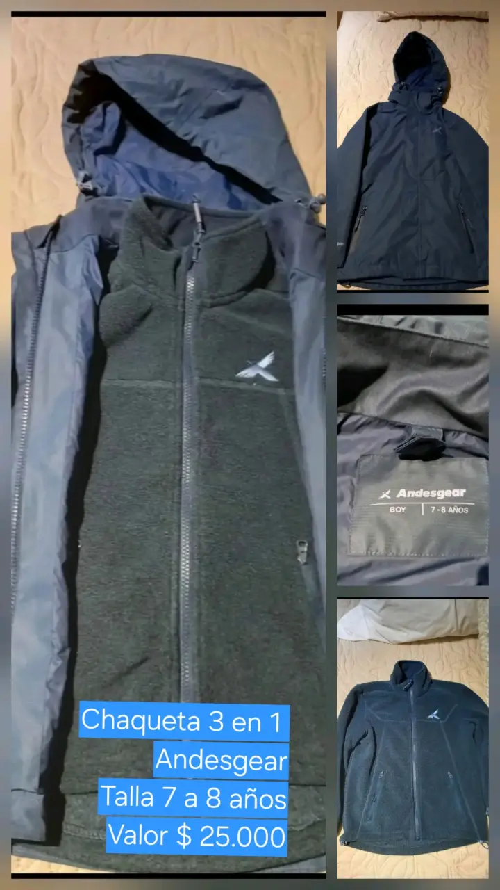 Chaqueta 3 en 1 Andesgear para niños - 4
