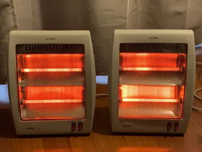 Pack 2 Calefactor Cuarzo Veeden Pl-800 (400w/800w) - miniatura 1