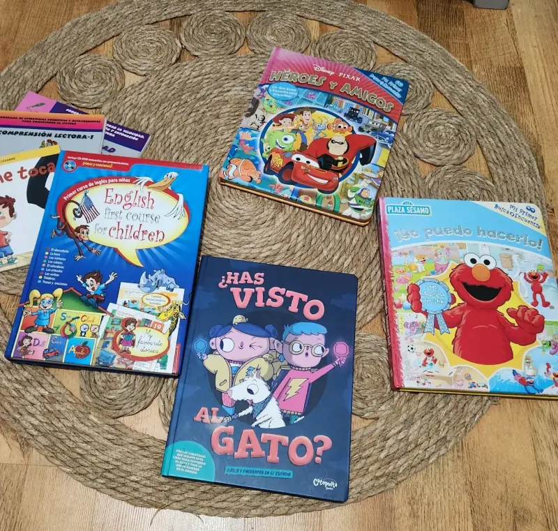 Lote de libros infantiles educativos y de cuentos
