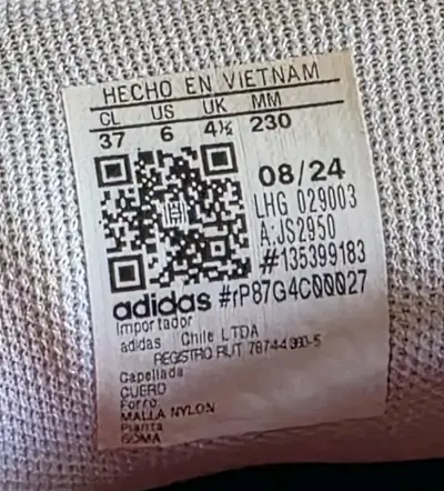 Zapatillas rojas Adidas mujer - miniatura 2