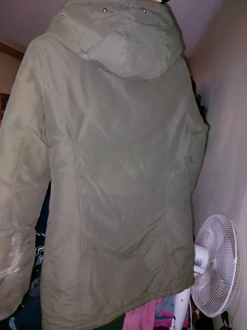 Parka verde con capucha Woolrich - 2