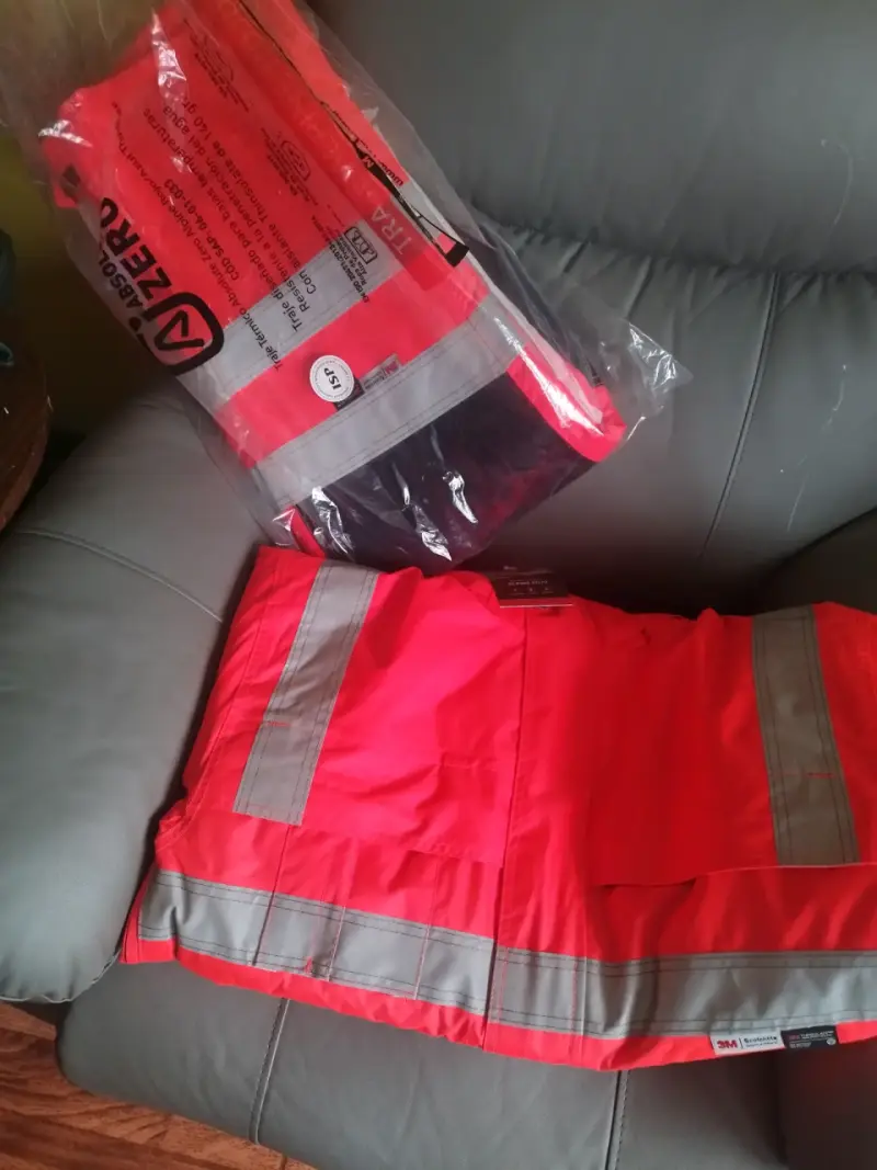 Traje térmico Alpine rojo Absolute Zero - 2