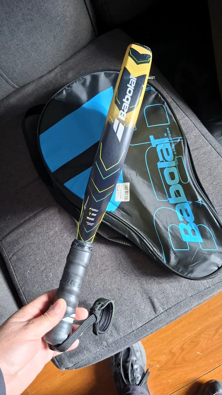 Pala de pádel Babolat amarilla - 2