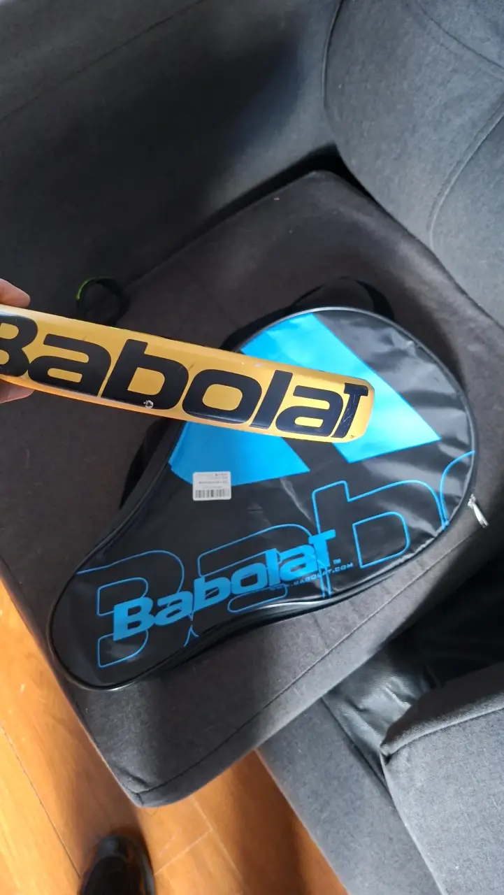 Pala de pádel Babolat amarilla - 4