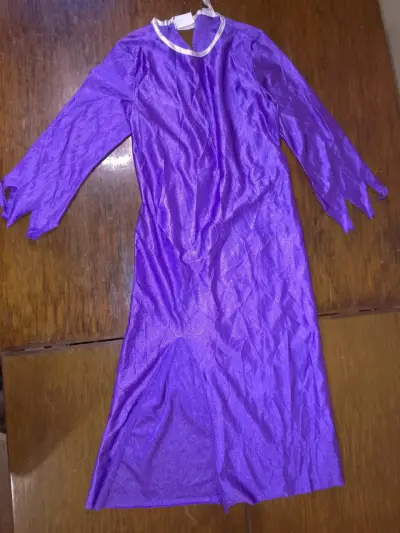Disfraz de Halloween morado para niños - miniatura 1