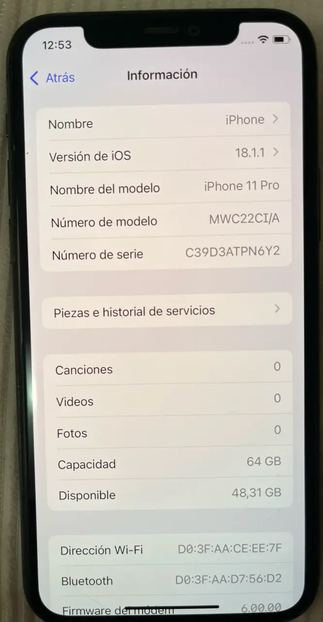 iPhone 11 Pro 64GB-gris (leer detalles) - 5