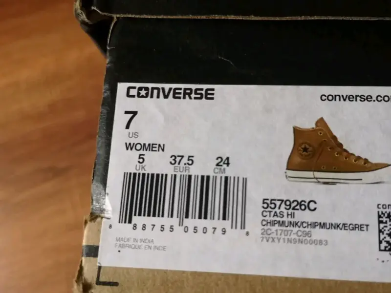 Zapatillas Converse Chuck Taylor All Star Mujer Marrón - 4