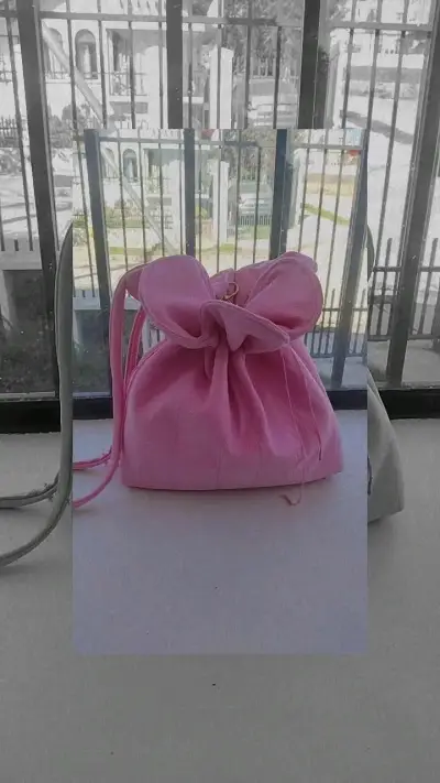 Bolso de flor rosa - miniatura 3