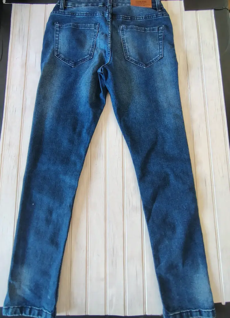 Jeans Federation azul oscuro talla 14 - 2