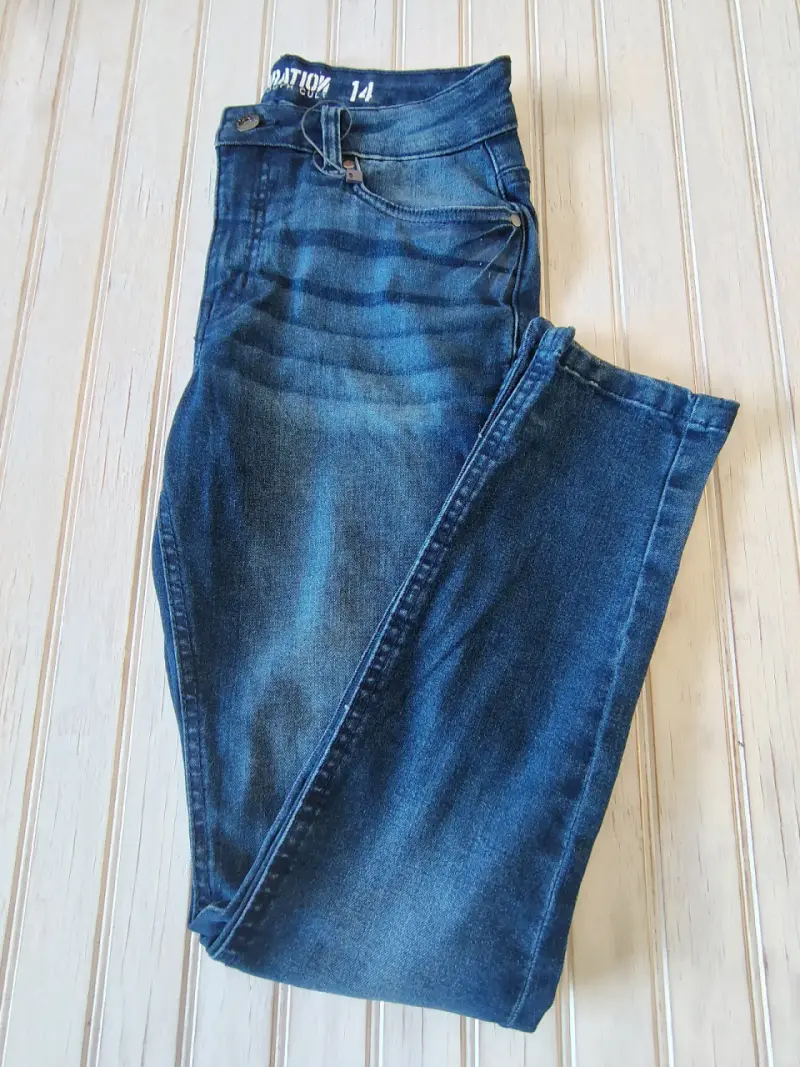 Jeans Federation azul oscuro talla 14 - 3