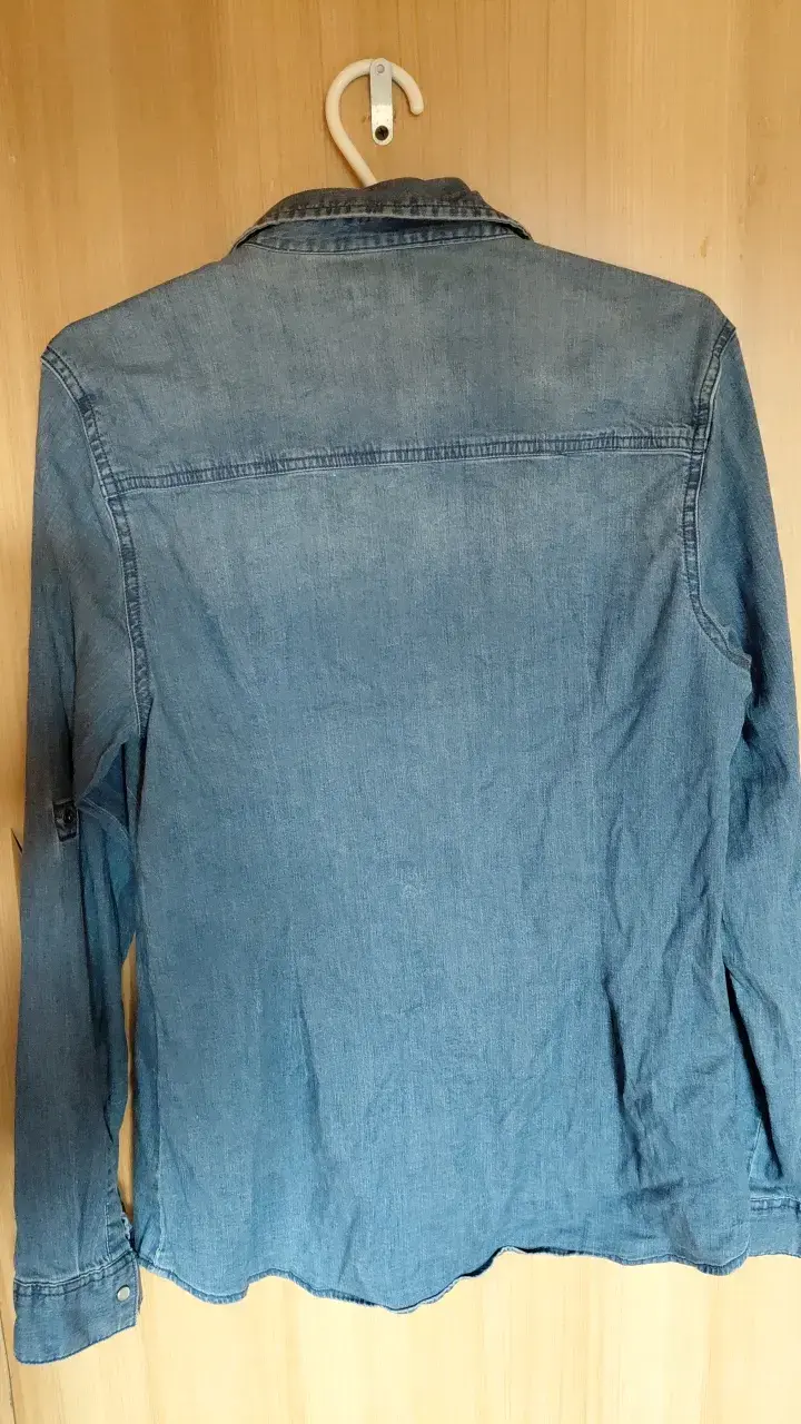 Camisa de mezclilla azul para mujer Barbados - 2