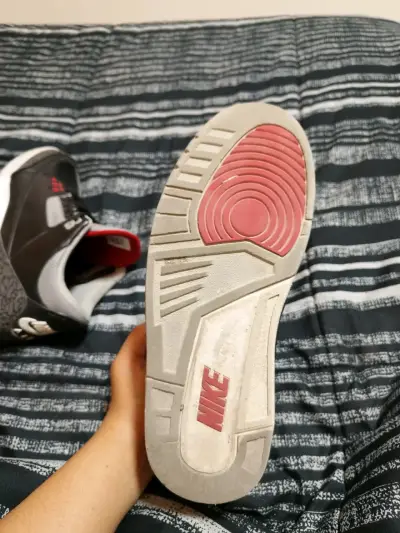 Nike Jordan 3 Black cement talla 40 G5 - miniatura 3