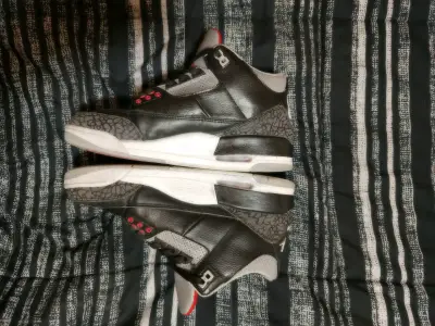 Nike Jordan 3 Black cement talla 40 G5 - miniatura 5