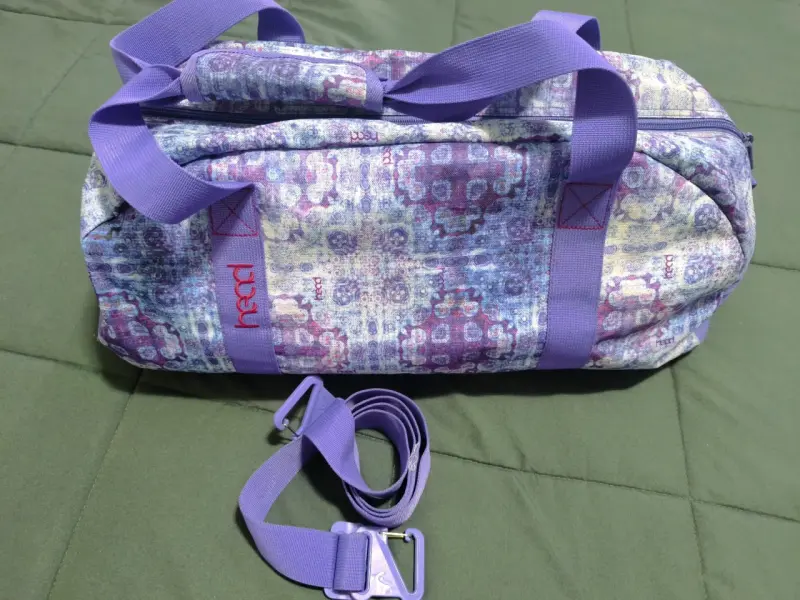 Bolso deportivo Head estampado morado - 1