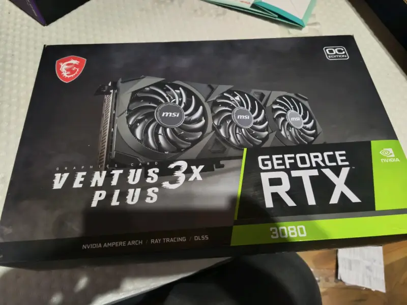 Tarjeta gráfica MSI GeForce RTX 3080 Ventus 3X Plus - 1