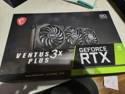 Tarjeta gráfica MSI GeForce RTX 3080 Ventus 3X Plus - miniatura 1