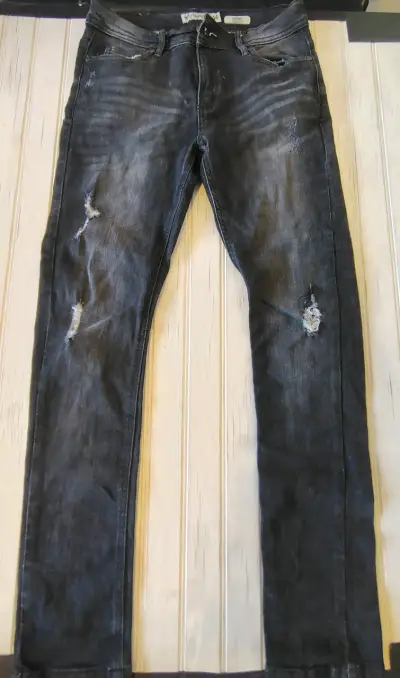 Skinny Jeans Negros Federation - miniatura 1