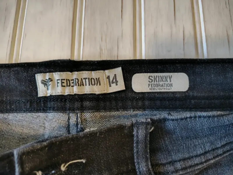 Skinny Jeans Negros Federation - 4