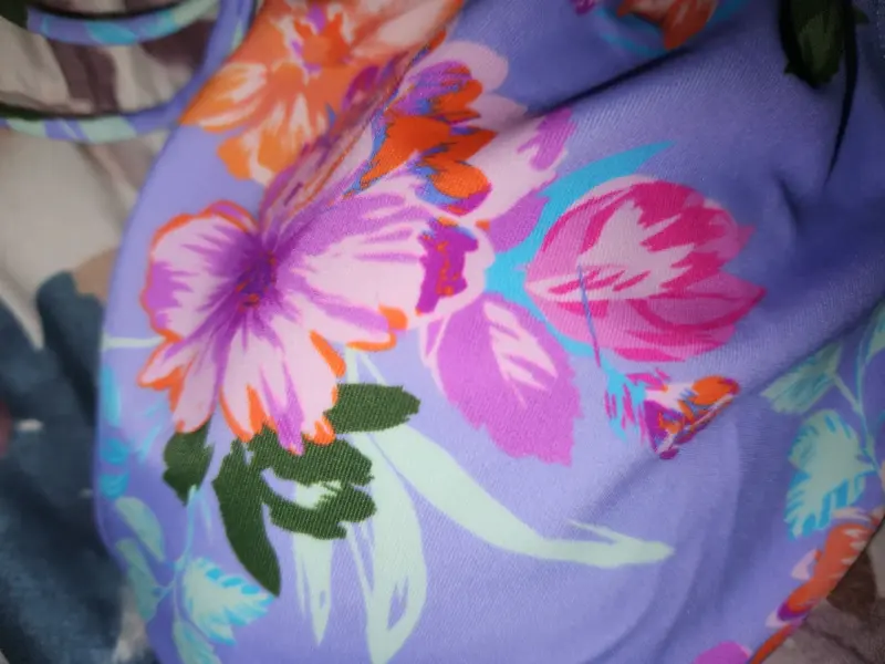 Bikini floral lila Sybilla talla L - 3