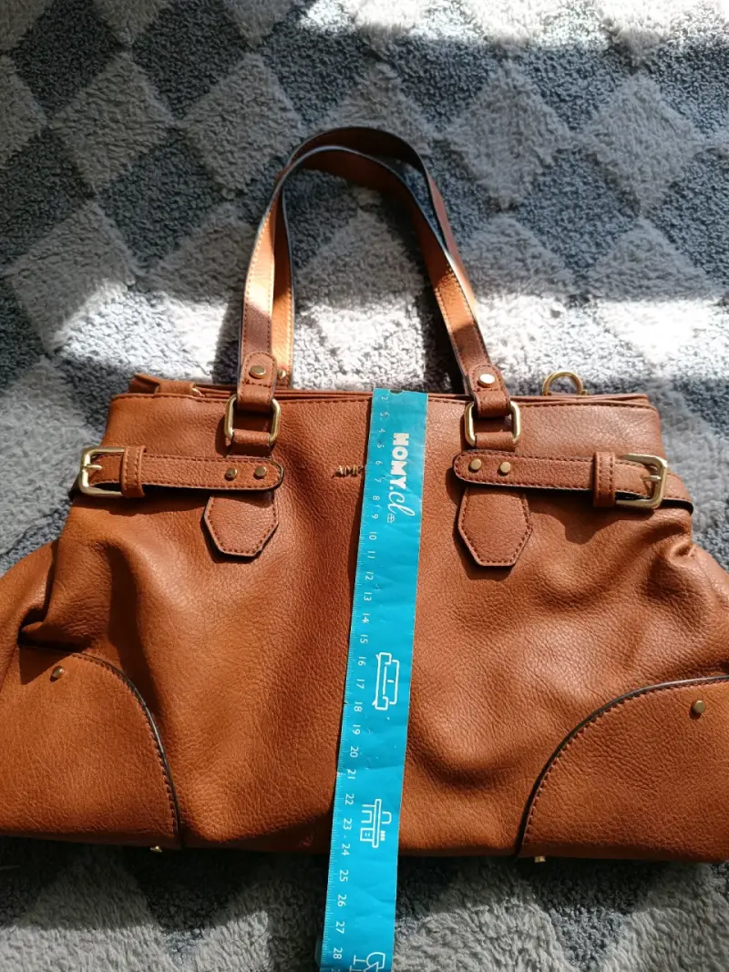 cartera marrón Amphora con correas ajustable - 2
