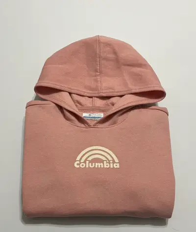 Polerón con capucha Columbia para niña color rosa - miniatura 2