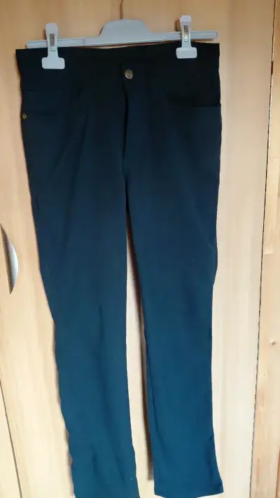 Pantalones negros de mujer Jayson talla 38 - miniatura 1