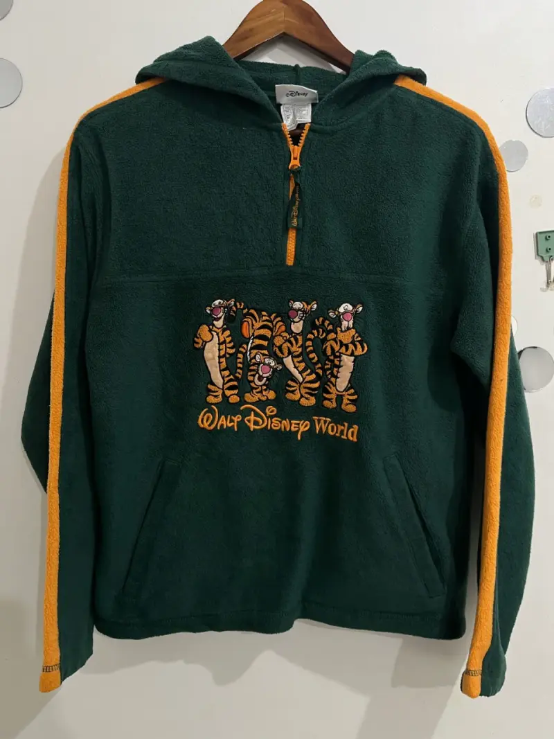 Polerón Disney World verde con capucha y diseño de Tigger - 5