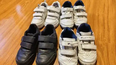 Zapatillas deportivas para niños Lotto y Adidas - miniatura 1