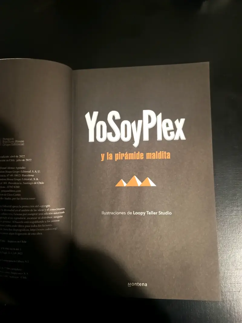 Libro YoSoyPlex y la pirámide maldita - 3