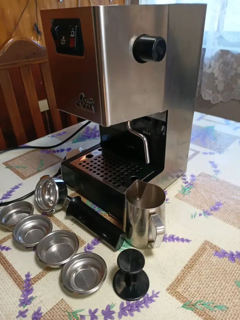 Cafetera espresso Gaggia Classic con accesorios - 2