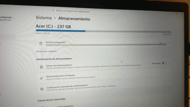 Laptop Acer aspire 5 A515-55 core i3 10th gen - 5