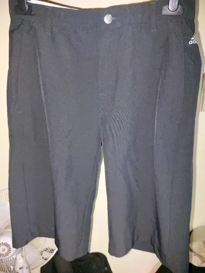 Bermudas negras Adidas para hombre - miniatura 1