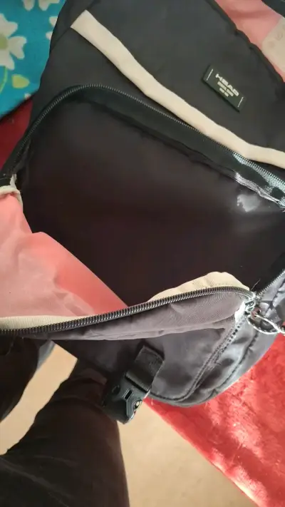 Mochila negra Head con compartimentos - miniatura 2