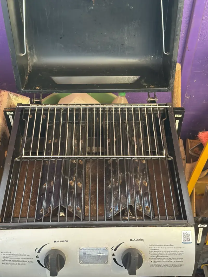 Parrilla a gas Mr. Beef con termómetro - 2