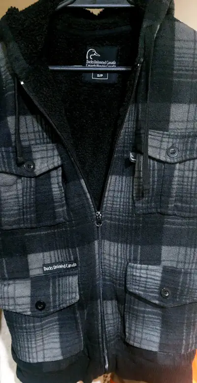 Chaqueta de lana con capucha Ducks Unlimited - miniatura 1