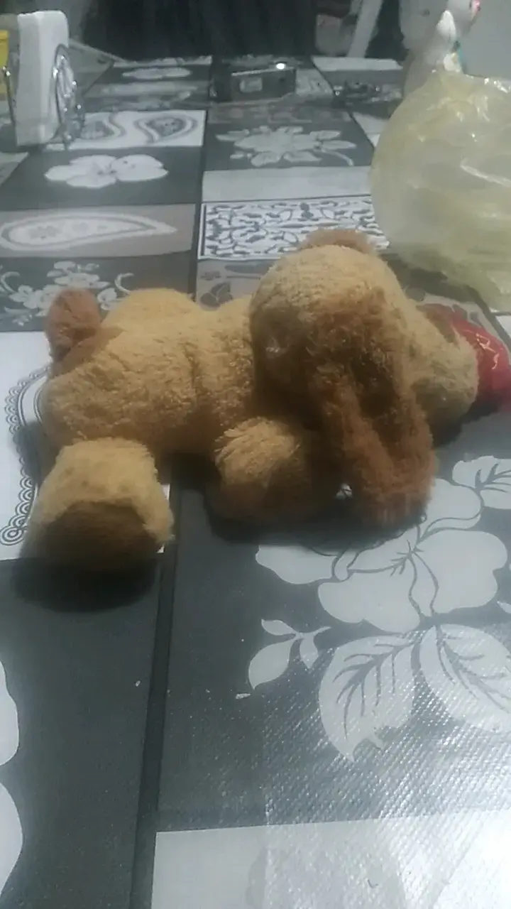 Peluche de perro con mensaje 'Te Adoro' - 2