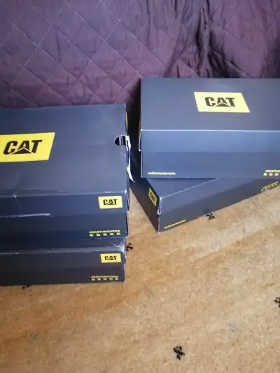Botin caña alta cuero, Cat, Unico, Viña NUEVOS!! - miniatura 2