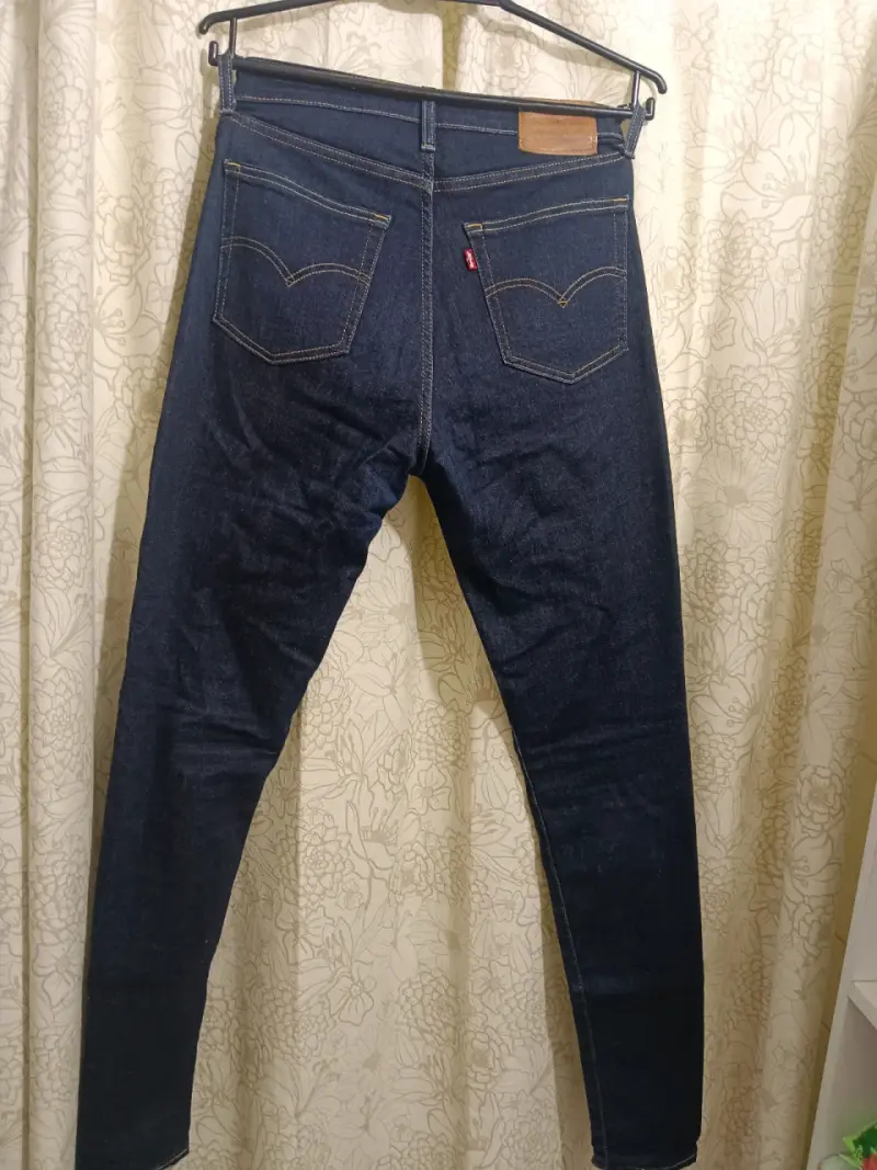 Jeans de mezclilla azul oscuro Levi's para hombre - 1