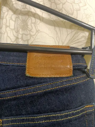 Jeans de mezclilla azul oscuro Levi's para hombre - miniatura 4