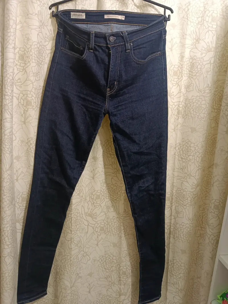 Jeans de mezclilla azul oscuro Levi's para hombre - 6