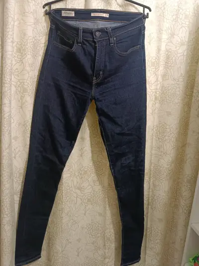 Jeans de mezclilla azul oscuro Levi's para hombre - miniatura 6