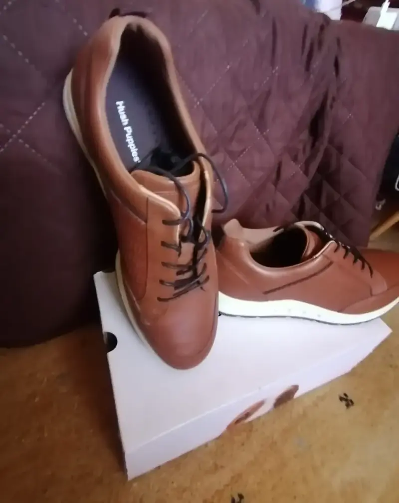 Zapatillas casuales cuero marrón  NUEVAS , H.PUPPI - 4