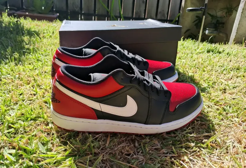Nike air jordan 1 low alternate bread toe - 1