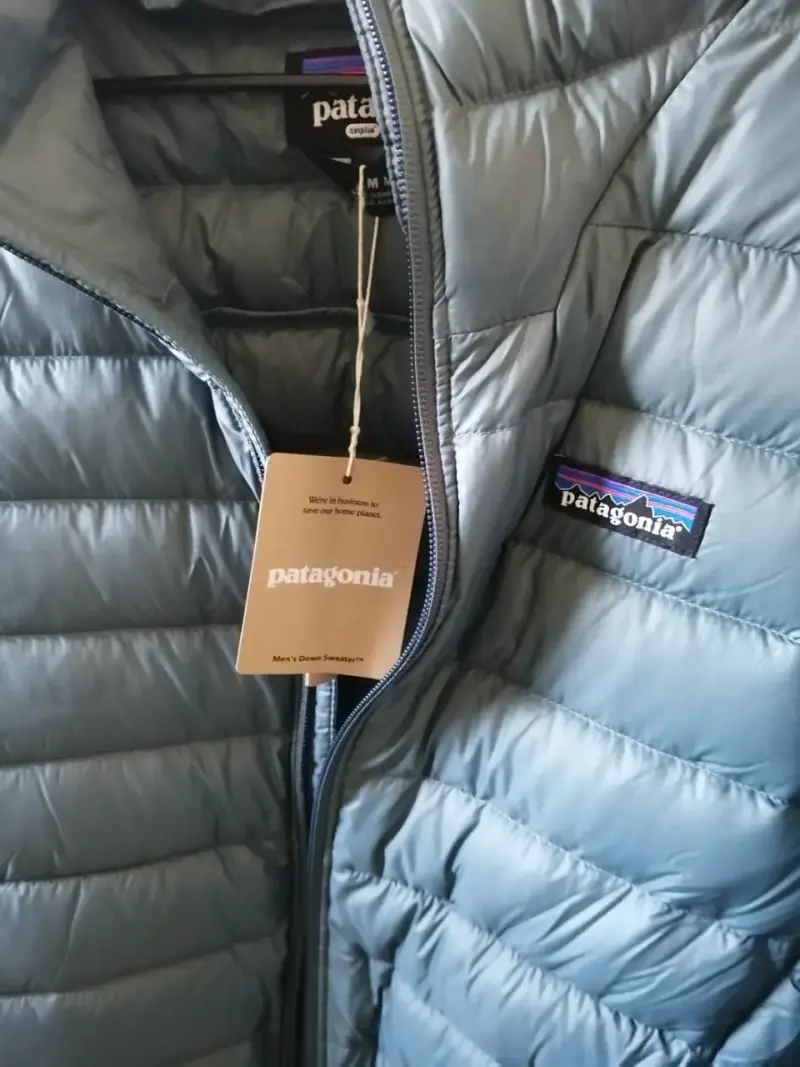 Chaqueta de plumas Patagonia, M ,NUEVA - 6
