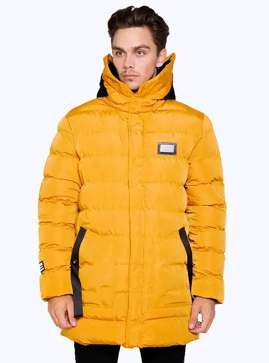 Parka Zoo York amarilla talla L