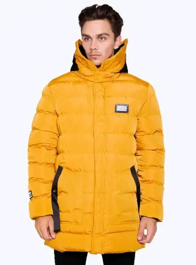Parka Zoo York amarilla talla L - miniatura 1