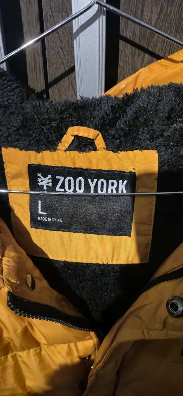 Parka Zoo York amarilla talla L - 5