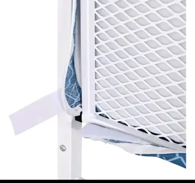 Tabla de planchar plegable de pared azul - miniatura 4