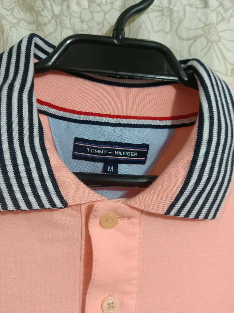 Polera Polo Rosa Tommy Hilfiger Unisex - 3