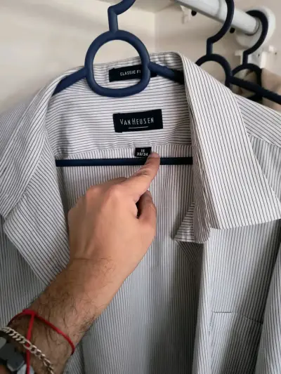 Camisas de vestir  Van Heusen Mosa talla 3XL - miniatura 3